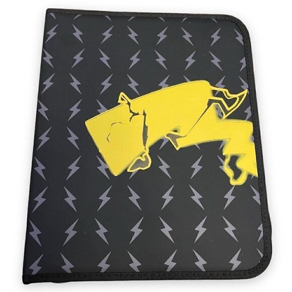 Pokemom 3 Ring Binder Pikachu Tail - Binder Only Full Size - Picture 1 of 6